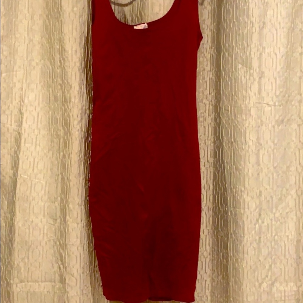 Red dress